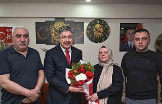 Vali Yılmaz’dan şehit Jandarma Uzman Onbaşı...