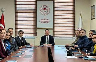 Van’da inci kefali av yasağı öncesi komisyon...