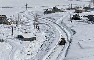 Van’da kardan dolayı kapanan 390 yoldan 355’i...