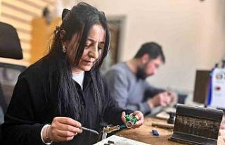 Van’ın tescilli savat sanatı genç kuşaklara...