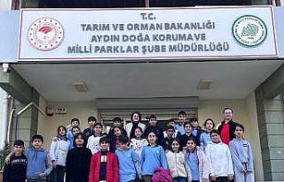 Yaban hayatını eğitim merkezinde öğrendiler