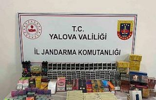 Yalova’da kaçak tütün operasyonu
