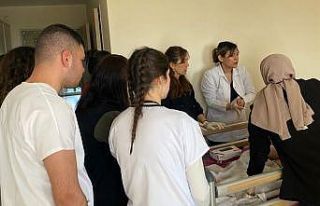 "Yara Bakımı Eğitimi" uygulamalı olarak...