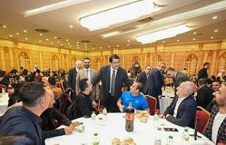 Yılmaz, amatör sporcularla iftar sofrasında buluştu