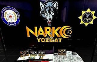 Yozgat’ta yüzlerce uyuşturucu hap ele geçirildi