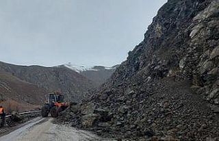 Yüksekova-Van kara yolu kontrollü şekilde geçişlere...