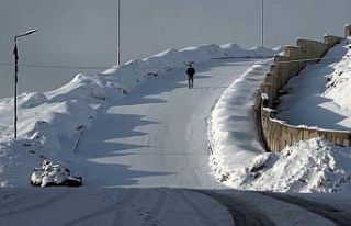 Yüksekova’da kar yağışı