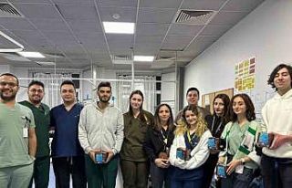 Yunusemre’de nöbetçi doktorlar unutulmadı