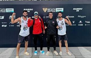 Yusuf Özdemir ve Batuhan Kuru, Beach Pro Tour Haikou...
