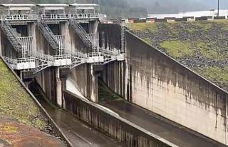 Yuvacık Barajı yüzde 93 doldu, kapaklar açıldı