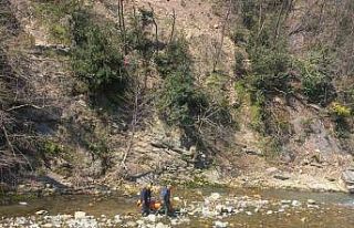 Zonguldak’ta 150 metreden dere yatağına düşen...