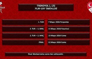 1., 2. ve 3. Lig’de play-off tarihleri belli oldu