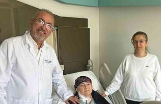 20 yıllık tümör Van’da yapılan ameliyatla alındı