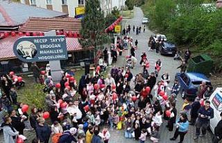 23 Nisan’da çocukların bayram sevinci ikiye katlandı