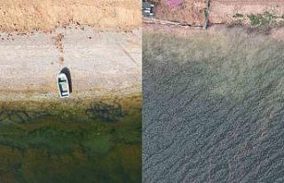 5 ay önce çekilmişti, son hali havadan görüntülendi:...