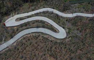 7 mahalleye hitap eden yol konfora kavuştu