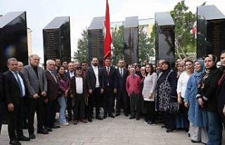 Adana’da ’Şehitlik Anıtı’ dualarla açıldı