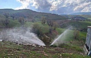 Adıyaman Recep Grup Suyu hattında arıza