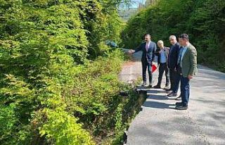 AK Parti heyeti bölgesinde inceleme yaptı