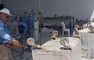 Akdeniz Belediyesi üretiyor, onarıyor, tasarruf...