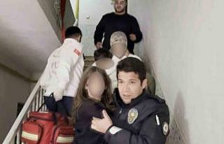 Aksaray’da 5 katlı apartmanda yangın paniği,...