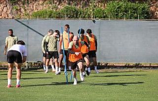 Alanyaspor, Beşiktaş maçı hazırlıklarına başladı