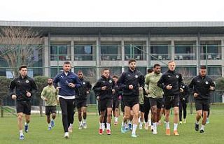 Alanyaspor, Kasımpaşa maçı hazırlıklarını...