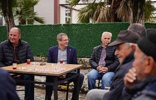 Altınova’da Başkan Ergin’den halkla samimi buluşma