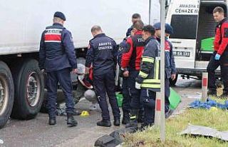 Amasya’da cenaze dönüşü feci kaza kamerada:...