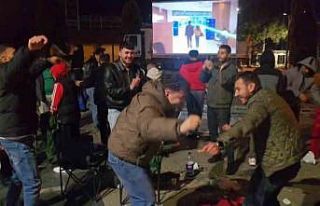 Amasyalılar Dünya Kupası sevincini oynayarak kutladı