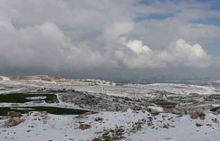 Ankara’da kar manzaraları dronla görüntülendi
