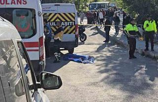 Annesinin elinden kurtulup yola fırlayan 3 yaşındaki...