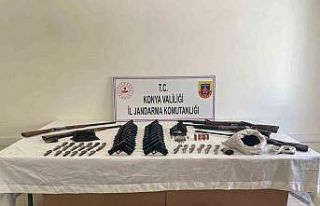 Antalya ve Konya’da jandarmadan silah kaçakçılığı...