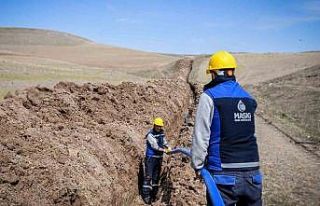 Arguvan Gümüşlü’ye bin 500 metrelik içme suyu...