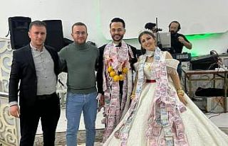 Arkadaşlarından damada ’beşi bir yerde ayva’