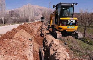 ASAT’tan Elmalı’da asfalt öncesi altyapı yatırımı