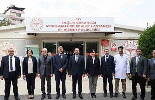 Aydın’da sağlık hizmetlerine yerinde değerlendirildi