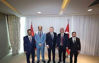 Bakan Bak’tan Antalya’da yoğun spor diplomasisi