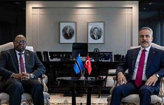 Bakan Fidan, Botsvana Uluslararası İlişkiler Bakanı...