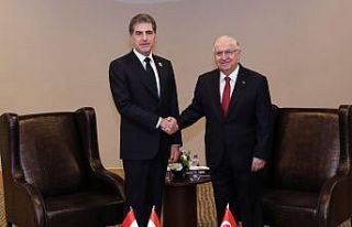 Bakan Güler, IKBY Başkanı Barzani ile görüştü