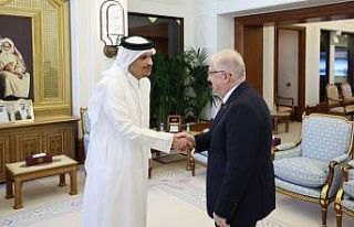 Bakan Güler, Katar Dışişleri Bakanı Al Thani...