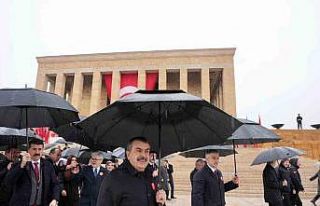 Bakan Tekin, öğrencilerle Anıtkabir’i ziyaret...