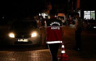 Balıkesir’de aranan 128 şahıs yakalandı