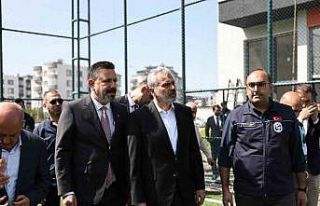 Başkan Öntürk Arsuz’daki yatırımları inceledi