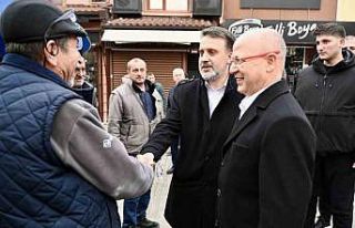 Başkan Vekili Biba, esnafla bir araya geldi