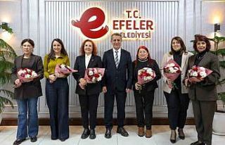 Başkan Yetişkin’den kadın meclis üyelerine anlamlı...