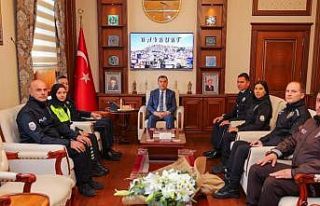 Bayburt’ta Polis Haftası ziyareti