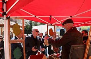 Bayburt’ta yöresel ürün stantları açıldı