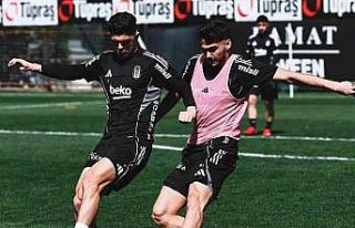 Beşiktaş, Antalyaspor maçı hazırlıklarına başladı
