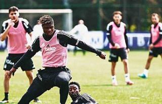 Beşiktaş, Corendon Alanyaspor maçı hazırlıklarını...